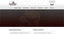 Desktop Screenshot of carolinafinejewelry.com